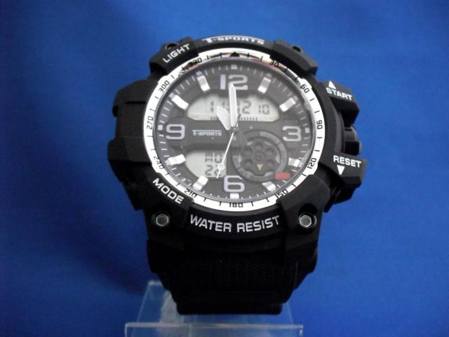 TSPORTSアナデジダイバーウォッチBKWHメンズ腕時計 < 男性アクセサリー/時計 TSPORTSアナデジダイバーウォッチBKWHメンズ腕時計 < 男性アクセサリー/時計の