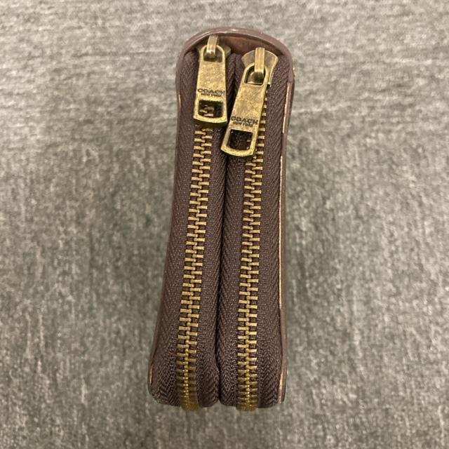 即決 COACH コーチ シグネチャー クラッチバッグ ダブルジップ < ブランド 即決 COACH コーチ シグネチャー クラッチバッグ ダブルジップ < ブランドの