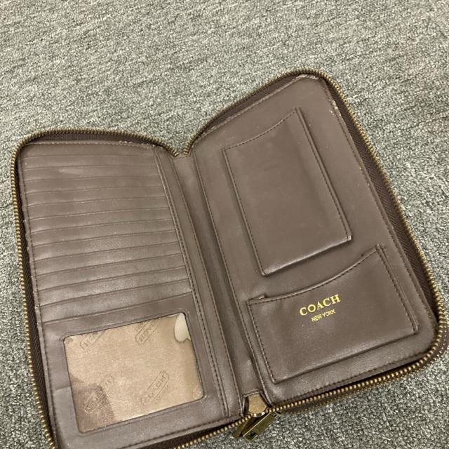 即決 COACH コーチ シグネチャー クラッチバッグ ダブルジップ < ブランド 即決 COACH コーチ シグネチャー クラッチバッグ ダブルジップ < ブランドの