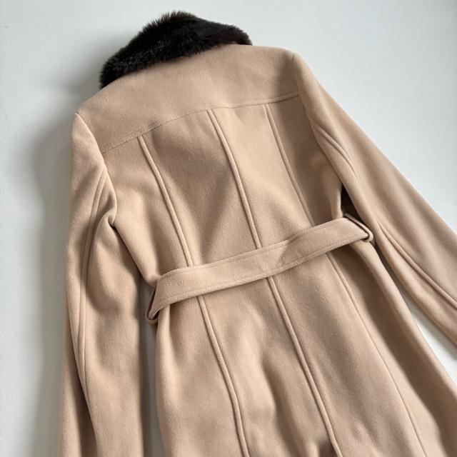 ◆新品◆エフデ◆カシミヤ混上質ロングコート◆ベージュ◆ステンカラー◆M◆ < ブランド ◆新品◆エフデ◆カシミヤ混上質ロングコート◆ベージュ◆ステンカラー◆M◆ < ブランドの