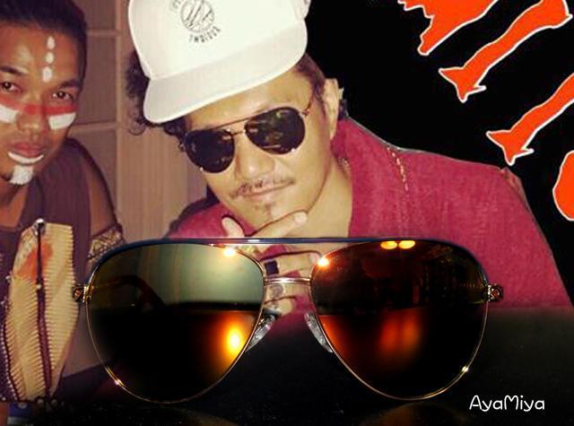 ��GUESS ATSUSHI�T���O���X�i�V�i�E���g�p�j �� �j���t�@�b�V������ 