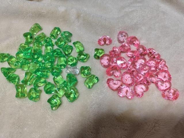 �v���X�`�b�N�� ��Ό^�N���A�X�g�[�� �O���[�����s���N DIY �C���e���A  �� ��������� 