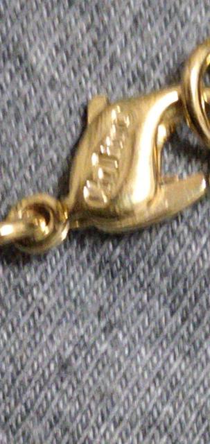 【真正品】『美品』クリスチャンディオール ゴールドブレスレットCDロゴ < ブランド 【真正品】『美品』クリスチャンディオール ゴールドブレスレットCDロゴ < ブランドの