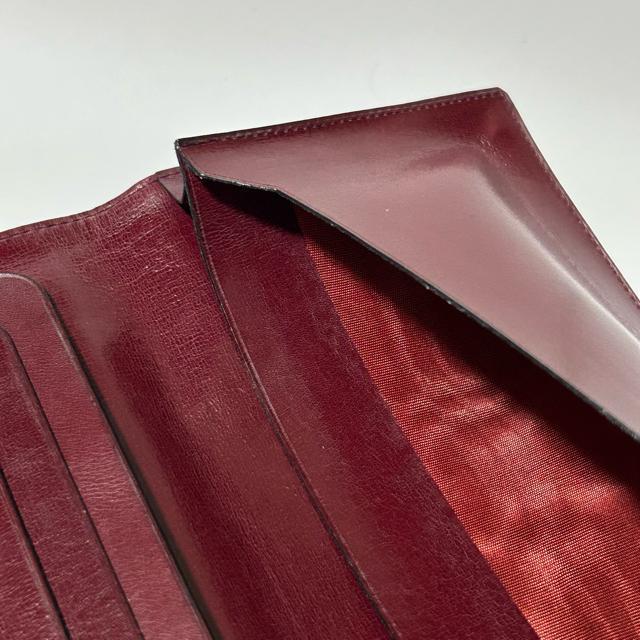 BALENCIAGA バレンシアガ スエード 二つ折り 長財布 ウォレット 札入れ レディース ボルドー < ブランド BALENCIAGA バレンシアガ スエード 二つ折り 長財布 ウォレット 札入れ レディース ボルドー < ブランドの