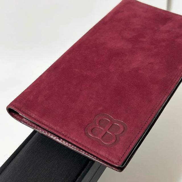 BALENCIAGA バレンシアガ スエード 二つ折り 長財布 ウォレット 札入れ レディース ボルドー < ブランド BALENCIAGA バレンシアガ スエード 二つ折り 長財布 ウォレット 札入れ レディース ボルドー < ブランドの