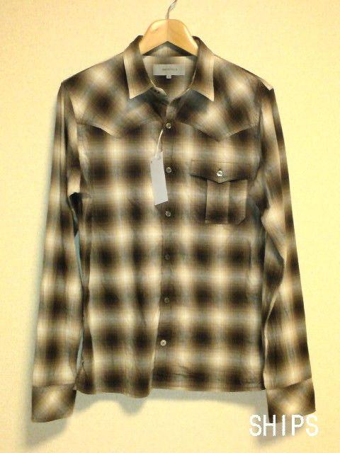 □SHIPS/シップス チェック柄 シワ加工 アメカジ シャツ☆新品 < ブランド □SHIPS/シップス チェック柄 シワ加工 アメカジ シャツ☆新品 < ブランドの