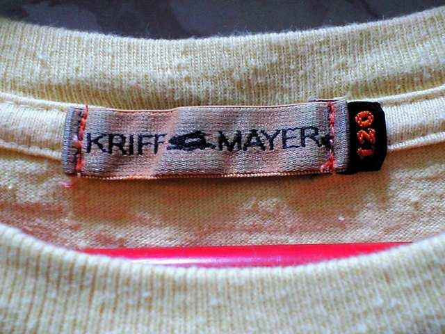 KRIFF MAYER☆プリントcuteな半袖Tシャツ/淡いマスタード色:120〜135 < キッズ/ベビー  KRIFF MAYER☆プリントcuteな半袖Tシャツ/淡いマスタード色:120〜135 < キッズ/ベビーの