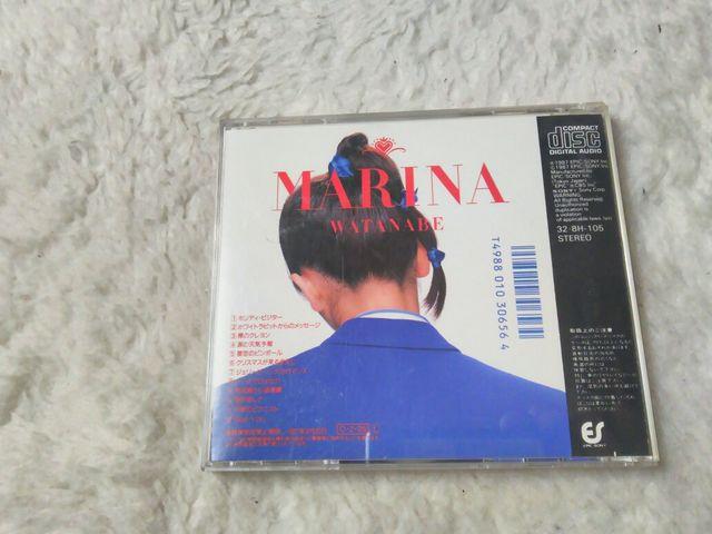 CD 渡辺満里奈 MARINA 全12曲 '87/2 帯無 < タレントグッズ CD 渡辺満里奈 MARINA 全12曲 '87/2 帯無 < タレントグッズの