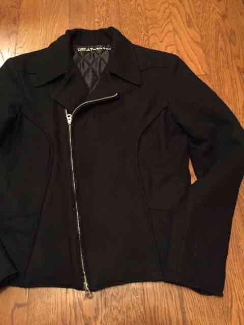 DELAY win&sons ウール ライダース 日本製 ジャケット お兄系 メンズ アウター アメカジ < ブランド  DELAY win&sons ウール ライダース 日本製 ジャケット お兄系 メンズ アウター アメカジ < ブランドの