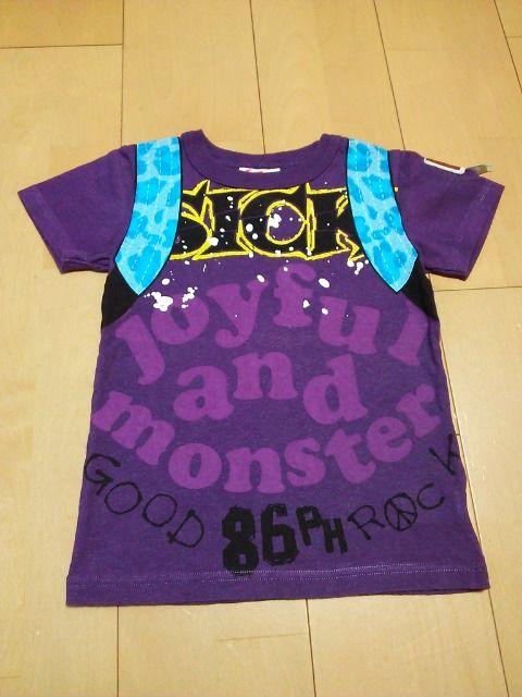 中古ヒョウ柄テンチョーTシャツ110紫JAM < ブランド  中古ヒョウ柄テンチョーTシャツ110紫JAM < ブランドの