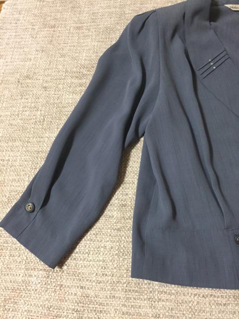435.新品☆薄手ジャケット☆グレー☆サイズ13号 < 女性ファッション  435.新品☆薄手ジャケット☆グレー☆サイズ13号 < 女性ファッションの