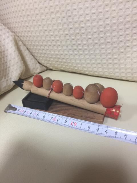 1109.木製置物☆横並びだるま < インテリア/ライフ  1109.木製置物☆横並びだるま < インテリア/ライフの