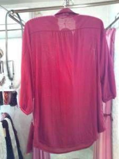 スパイラルガール赤リボンタイ付シャツチュニック < 女性ファッション  スパイラルガール赤リボンタイ付シャツチュニック < 女性ファッションの