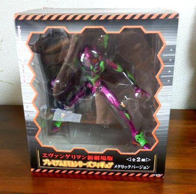 ◆エヴァンゲリオン 初号機 メタリックバージョン エヴァンゲリヲン 新劇場版 プレミアムEVAシリーズフィギュア 中古品 < ホビー  ◆エヴァンゲリオン 初号機 メタリックバージョン エヴァンゲリヲン 新劇場版 プレミアムEVAシリーズフィギュア 中古品  < ホビーの