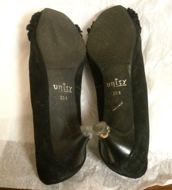 ◆UNITY 靴 ユニティ パンプス 中古品 レディース 23 1/2 < 女性ファッション  ◆UNITY 靴 ユニティ パンプス 中古品 レディース 23 1/2 < 女性ファッションの