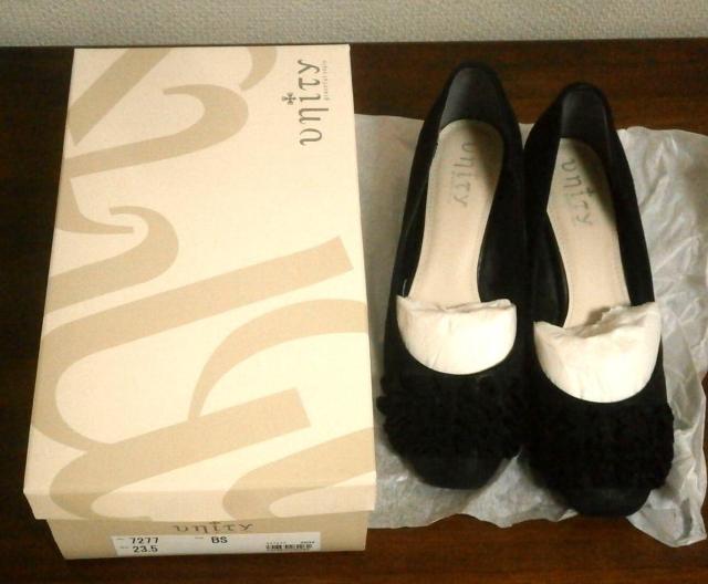 ◆UNITY 靴 ユニティ パンプス 中古品 レディース 23 1/2 < 女性ファッション  ◆UNITY 靴 ユニティ パンプス 中古品 レディース 23 1/2 < 女性ファッションの