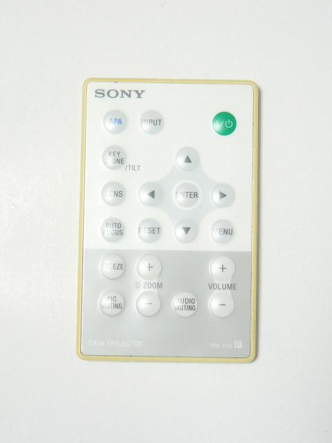 SONY プロジェクター用リモコン ・RM-PJ5 < 家電/AV  SONY プロジェクター用リモコン ・RM-PJ5  < 家電/AVの