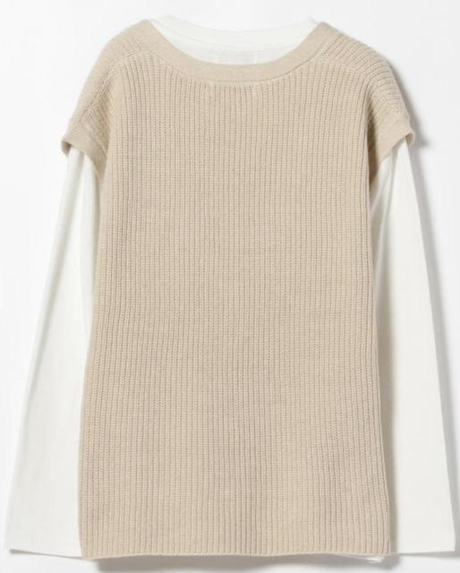 レディース ニットベスト & ロングスリーブTシャツ < 女性ファッション  レディース ニットベスト & ロングスリーブTシャツ < 女性ファッションの