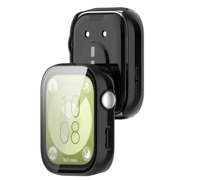 Huawei Watch Fit3 ファーウェイ フィット3 ガラス 保護 ケース ブラック カバー ハードケース < 家電/AV  Huawei Watch Fit3 ファーウェイ フィット3 ガラス 保護 ケース ブラック カバー ハードケース < 家電/AVの