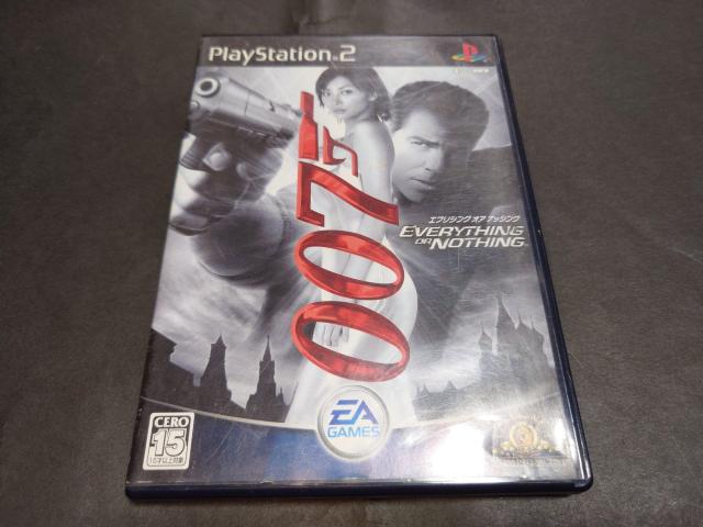 PS2 007 エブリシング オア ナッシング / EVERYTHING OR NOTHING エブリシングオアナッシング < ゲーム本体/ソフト  PS2 007 エブリシング オア ナッシング / EVERYTHING OR NOTHING エブリシングオアナッシング  < ゲーム本体/ソフトの