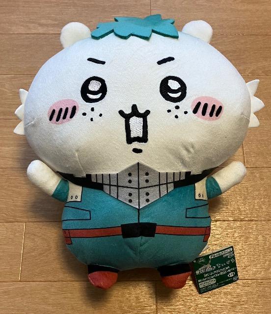 ヒロアカ×ちいかわコラボ☆ちいかわデクぬいぐるみタグ付き < アニメ/コミック/キャラクター  ヒロアカ×ちいかわコラボ☆ちいかわデクぬいぐるみタグ付き  < アニメ/コミック/キャラクターの