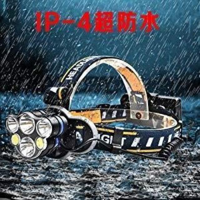 *パワフル★ LEDヘッドライト 12000LM 充電式 軽量 防水 PSE認証 < レジャー/スポーツ  *パワフル★ LEDヘッドライト 12000LM 充電式 軽量 防水 PSE認証 < レジャー/スポーツの