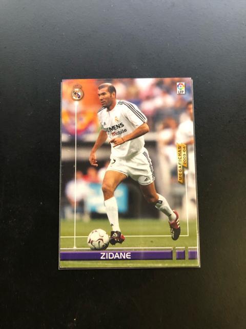2003・04MEGAFICHAS PANINI/NO-124・レアル・マドリッド・ジネディ−ヌ・ジダン < トレーディングカード 2003・04MEGAFICHAS PANINI/NO-124・レアル・マドリッド・ジネディ−ヌ・ジダン < トレーディングカードの