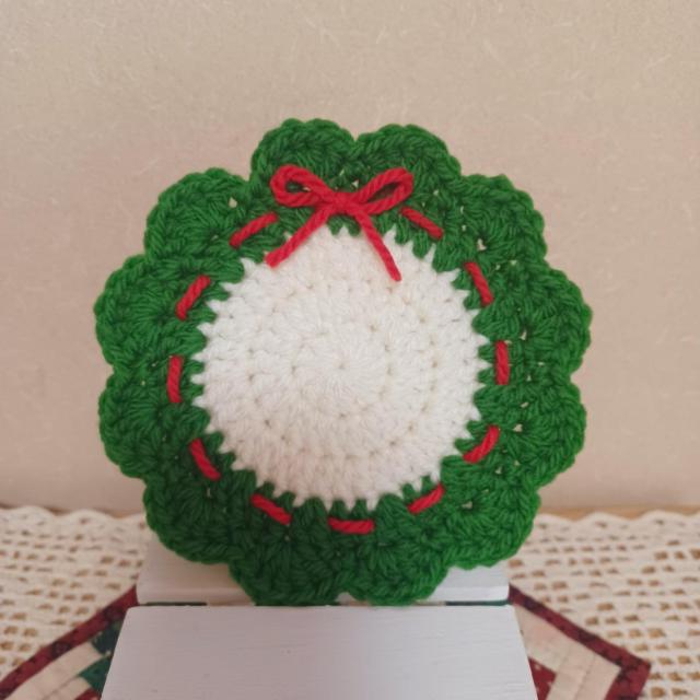 ☆Hand made☆ Merry Christmas*サンタさんとトナカイさんA*ドイリー付き*あみぐるみ < ペット/手芸/園芸 ☆Hand made☆ Merry Christmas*サンタさんとトナカイさんA*ドイリー付き*あみぐるみ < ペット/手芸/園芸の