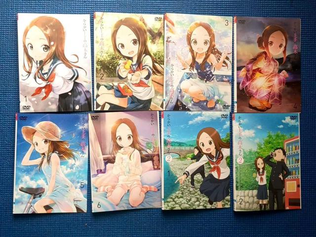 DVD からかい上手の高木さん 1期 全6巻 全巻 2期 1巻&2巻 < CD/DVD/ビデオ DVD からかい上手の高木さん 1期 全6巻 全巻 2期 1巻&2巻 < CD/DVD/ビデオの