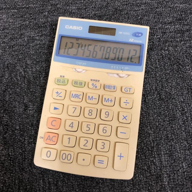 ���� CASIO �J�V�I �d�� 12�� JW-122CL  �� �C���e���A/���C�t�� 