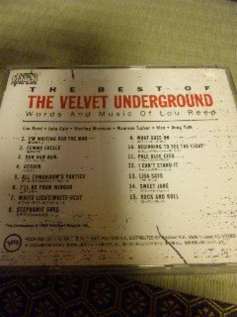 THE VELVET UNDERGROUND ヴェルヴェットアンダーグラウンド < CD/DVD/ビデオ  THE VELVET UNDERGROUND ヴェルヴェットアンダーグラウンド < CD/DVD/ビデオの