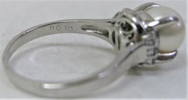 Pt900v`i Owփp[8.5AR^ _C0.10ct  ANZT[/v 