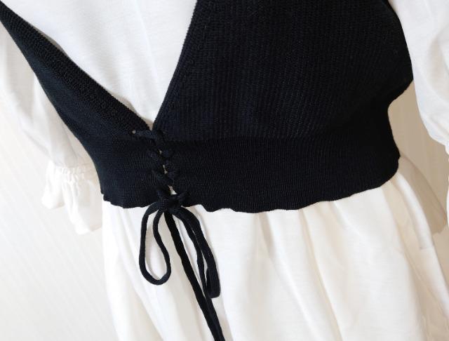 COLZA★ニットビスチェ付き チュニック < ブランド COLZA★ニットビスチェ付き チュニック < ブランドの