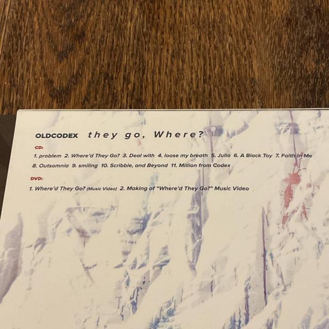 【OLDCODEX】they go,Where? (DVD付き) < タレントグッズ 【OLDCODEX】they go,Where? (DVD付き) < タレントグッズの