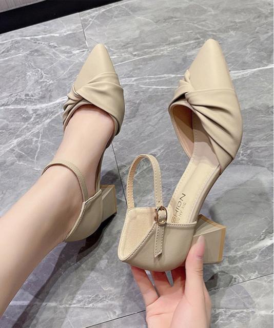 送料無料 新品 ツイストパンプス アンクルストラップ美脚 < 女性ファッション  送料無料 新品 ツイストパンプス アンクルストラップ美脚 < 女性ファッションの