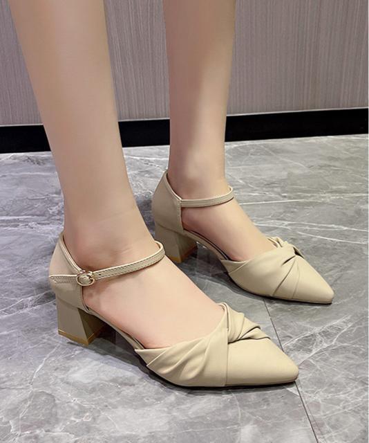 送料無料 新品 ツイストパンプス アンクルストラップ美脚 < 女性ファッション  送料無料 新品 ツイストパンプス アンクルストラップ美脚 < 女性ファッションの