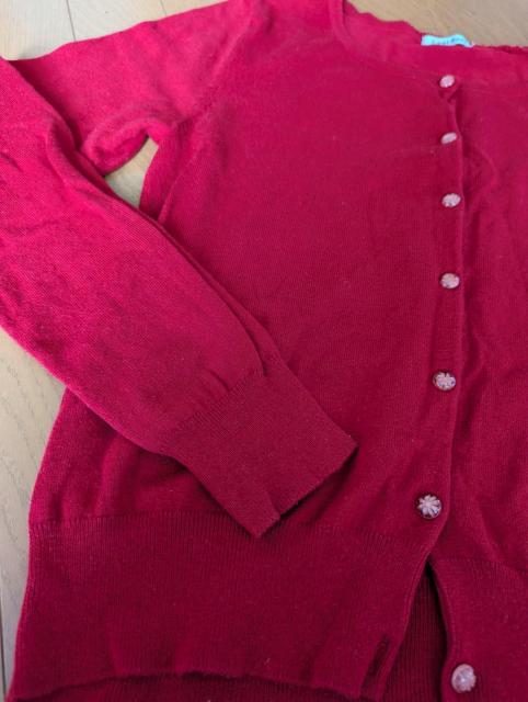 レストローズ カーディガン レディース М 赤 クリスマスカラー < ブランド レストローズ カーディガン レディース М 赤 クリスマスカラー < ブランドの