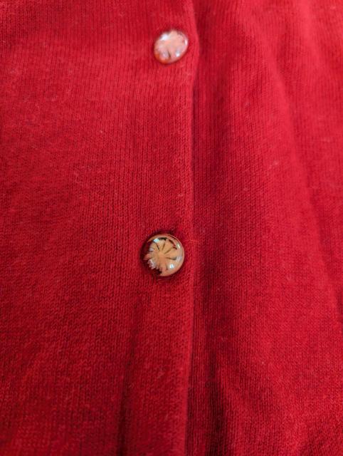 レストローズ カーディガン レディース М 赤 クリスマスカラー < ブランド レストローズ カーディガン レディース М 赤 クリスマスカラー < ブランドの