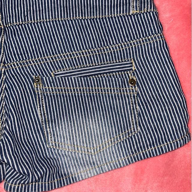 LIZ LISA doll  ストライプデニム サロペットショーパン 美品 < ブランド  LIZ LISA doll  ストライプデニム サロペットショーパン 美品 < ブランドの