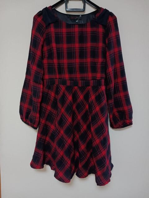 キティ タータンチェックワンピース Мサイズ < ペット/手芸/園芸 キティ タータンチェックワンピース Мサイズ < ペット/手芸/園芸の