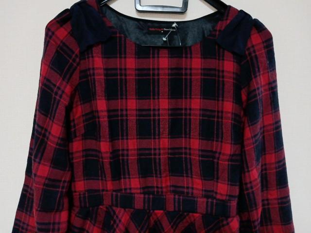 キティ タータンチェックワンピース Мサイズ < ペット/手芸/園芸 キティ タータンチェックワンピース Мサイズ < ペット/手芸/園芸の