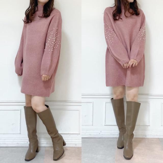 dazzlin★パーティパールビジューニットワンピース★ < ブランド dazzlin★パーティパールビジューニットワンピース★ < ブランドの