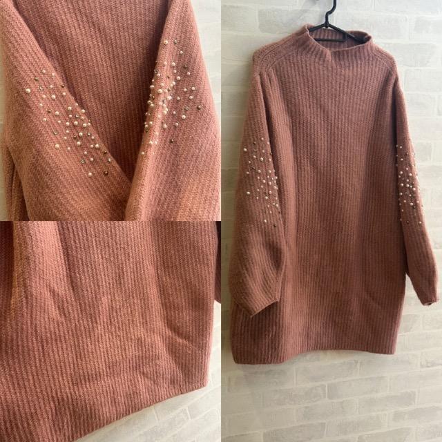 dazzlin★パーティパールビジューニットワンピース★ < ブランド dazzlin★パーティパールビジューニットワンピース★ < ブランドの