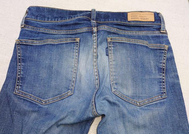 美品★岡山デニム★W80★ターンミーオン★ダメージデニム★ストレートデニムスキニーデニム★レディースデニム★脚長効果★送料無料 < 女性ファッション 美品★岡山デニム★W80★ターンミーオン★ダメージデニム★ストレートデニムスキニーデニム★レディースデニム★脚長効果★送料無料 < 女性ファッションの