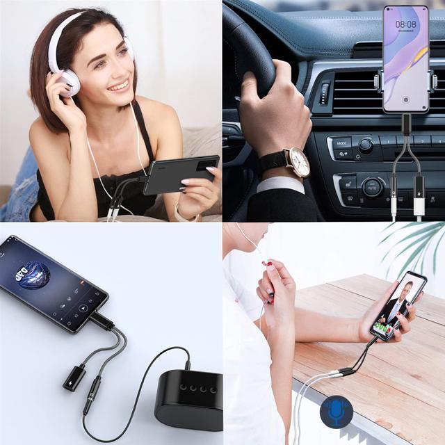 USB Type C 二股 ケーブル 充電しながら使えるイヤホン タイプCイヤホン変換 分岐2口分配器 スプリッター ナイロン編み < 家電/AV USB Type C 二股 ケーブル 充電しながら使えるイヤホン タイプCイヤホン変換 分岐2口分配器 スプリッター ナイロン編み < 家電/AVの