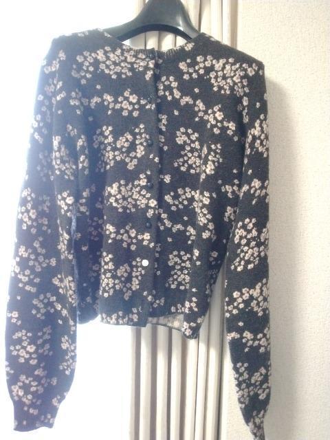 snidel花柄ウール混ニットカーディガンスナイデル訳ありブラック系 < ブランド snidel花柄ウール混ニットカーディガンスナイデル訳ありブラック系 < ブランドの