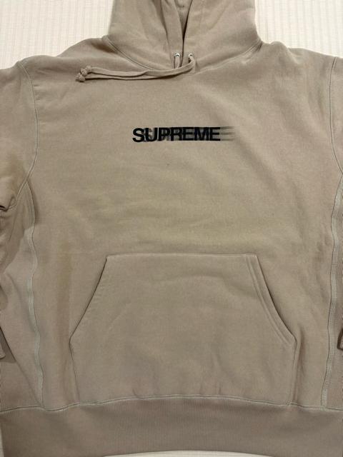Supreme Motion Logo Hooded Sweatshirt ベージュ Lサイズ < ブランド Supreme Motion Logo Hooded Sweatshirt ベージュ Lサイズ < ブランドの