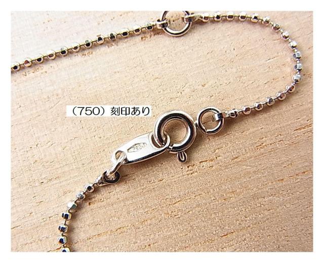 �y���K���i�zFolli Follie �t�H���t�H�� K18WG�i750�j�~�_�C�������h(0.09ct�j �d��3.4���l�b�N���X �� �u�����h�� 