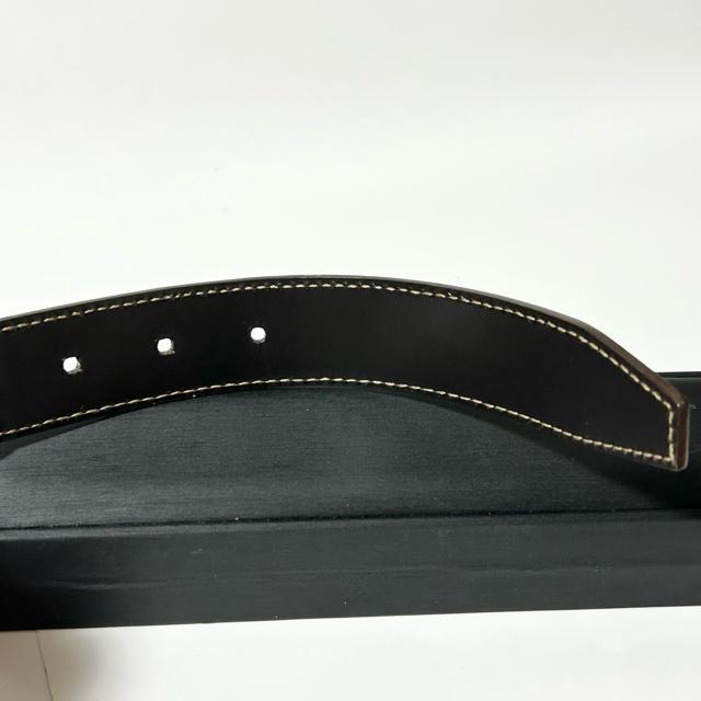 GUCCI GG S�T�C�Y 74-79cm �L�����o�X ���U�[ �x���g �V���o�[���� ���f�B�[�X �� �u�����h�� 