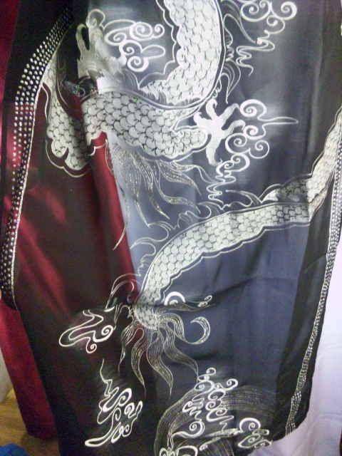 ★大特価★龍手書き最高級アオザイ★XL★定15.8万★ < 女性ファッション ★大特価★龍手書き最高級アオザイ★XL★定15.8万★ < 女性ファッションの